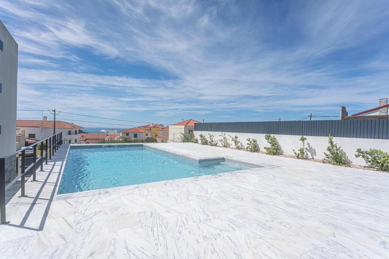 Ferienwohnung Apartamento T3 Mar Azul Nazaré Exterior foto