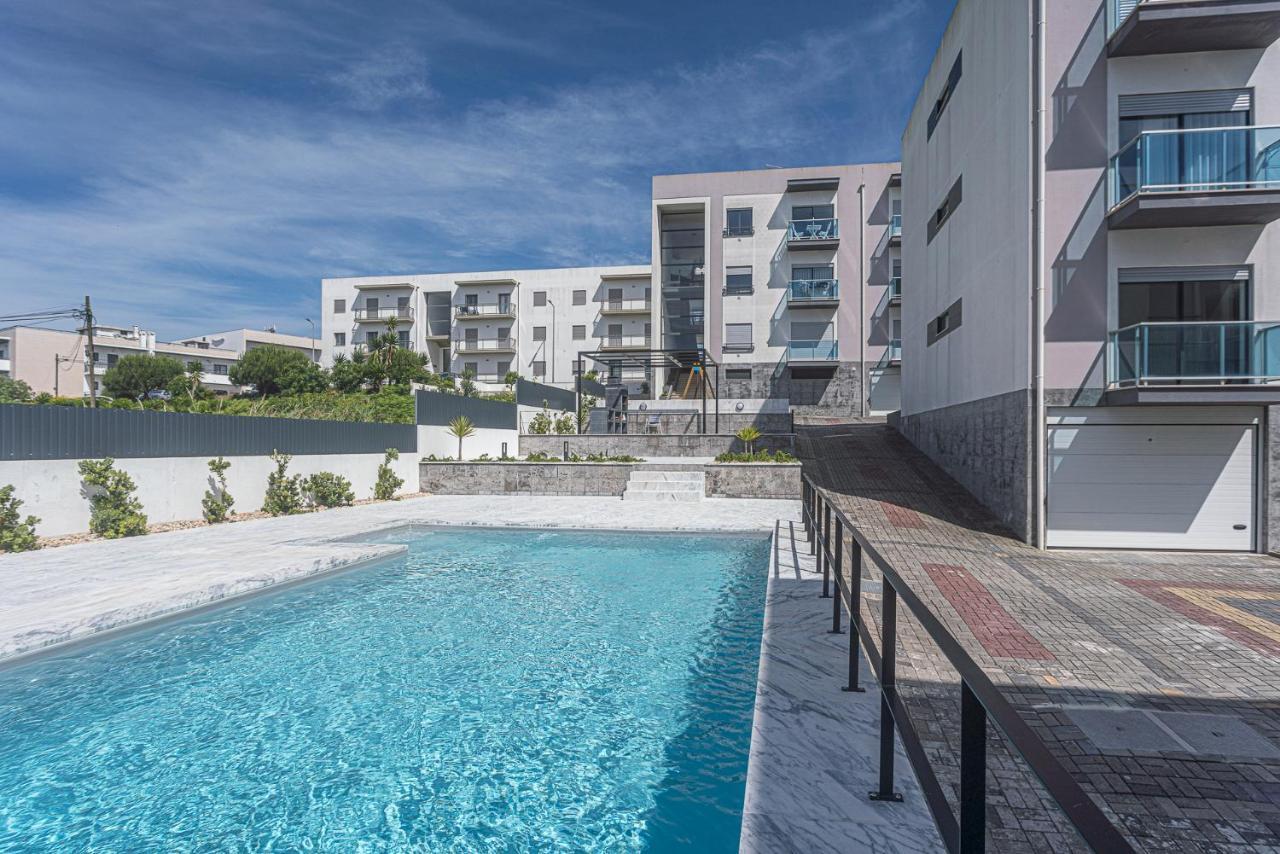 Ferienwohnung Apartamento T3 Mar Azul Nazaré Exterior foto
