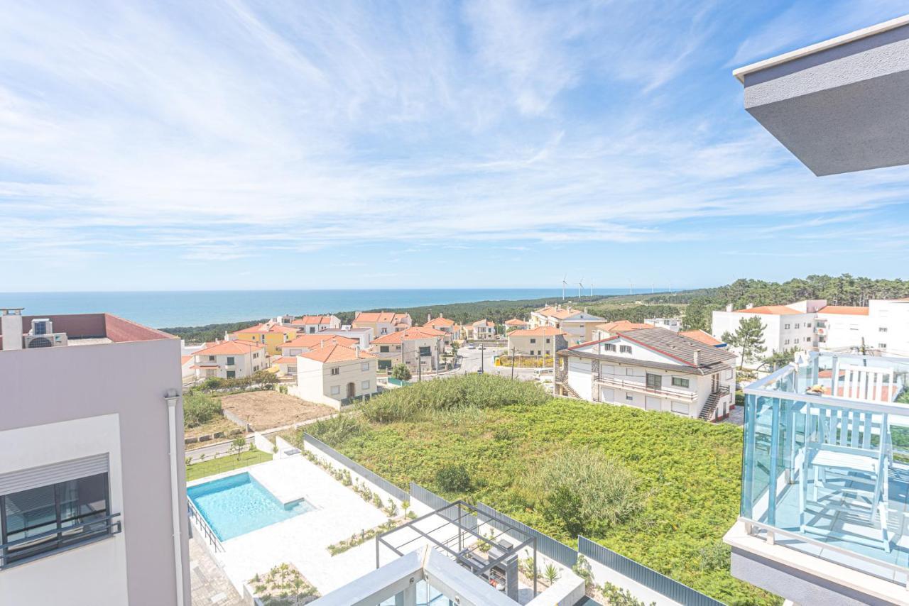 Ferienwohnung Apartamento T3 Mar Azul Nazaré Exterior foto